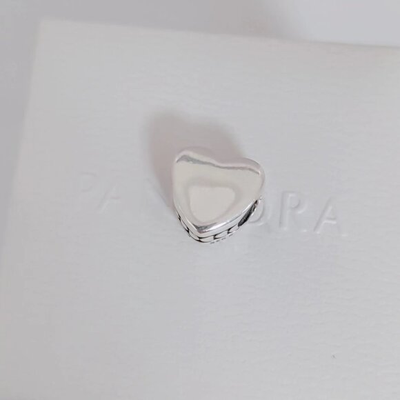 Pandora I Love Budapest Silver Heart Charm Bead with box - Picture 2 of 6